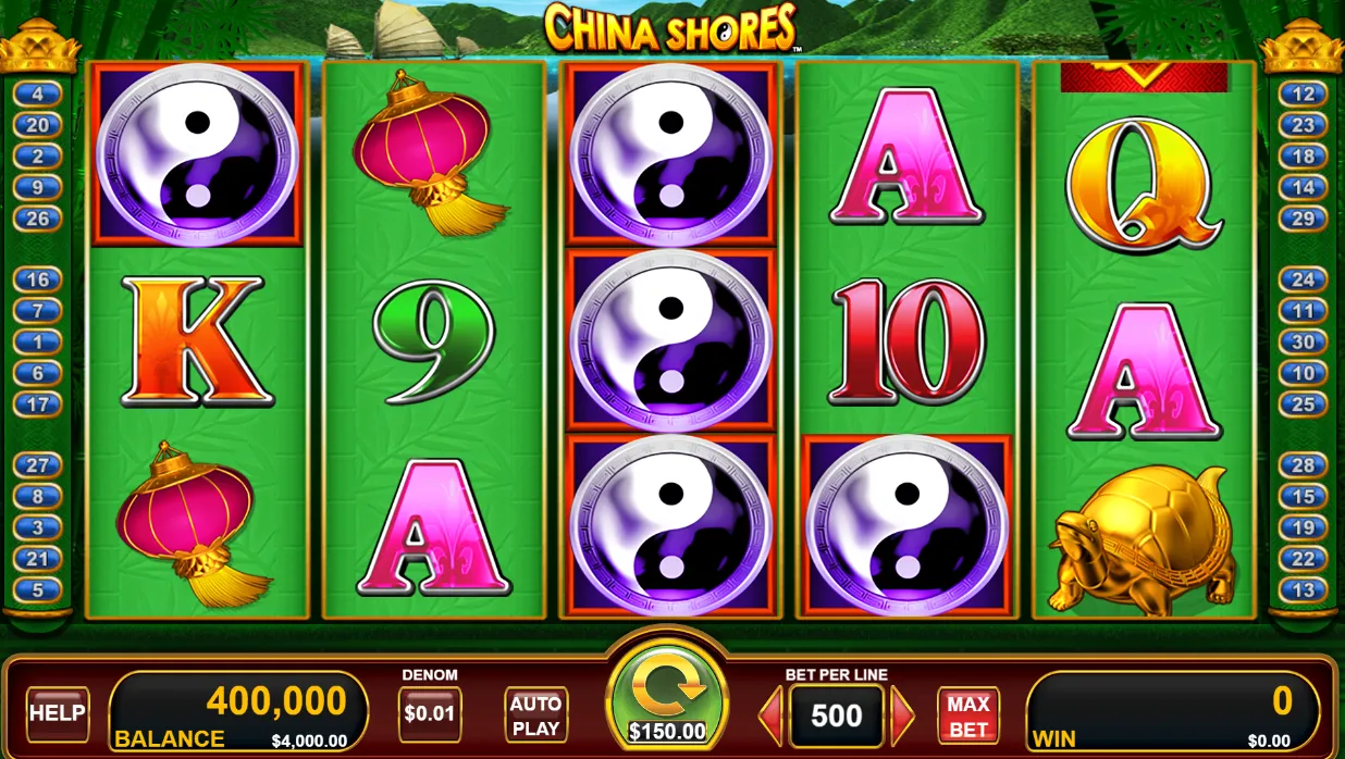 China Shores Slot